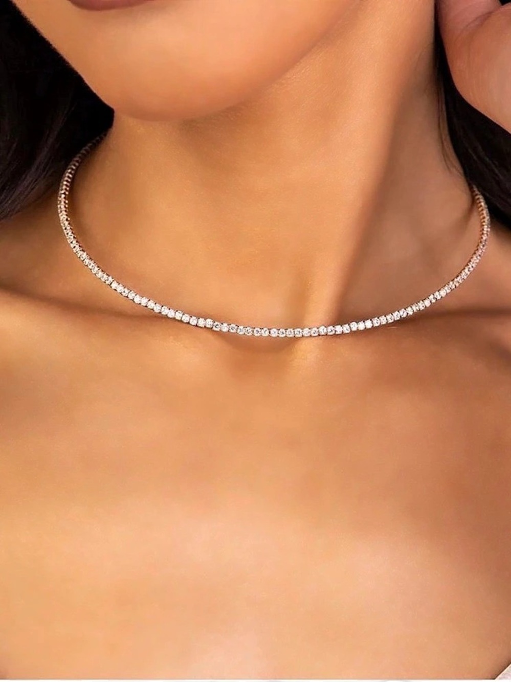 Two-Tone Chain Necklace